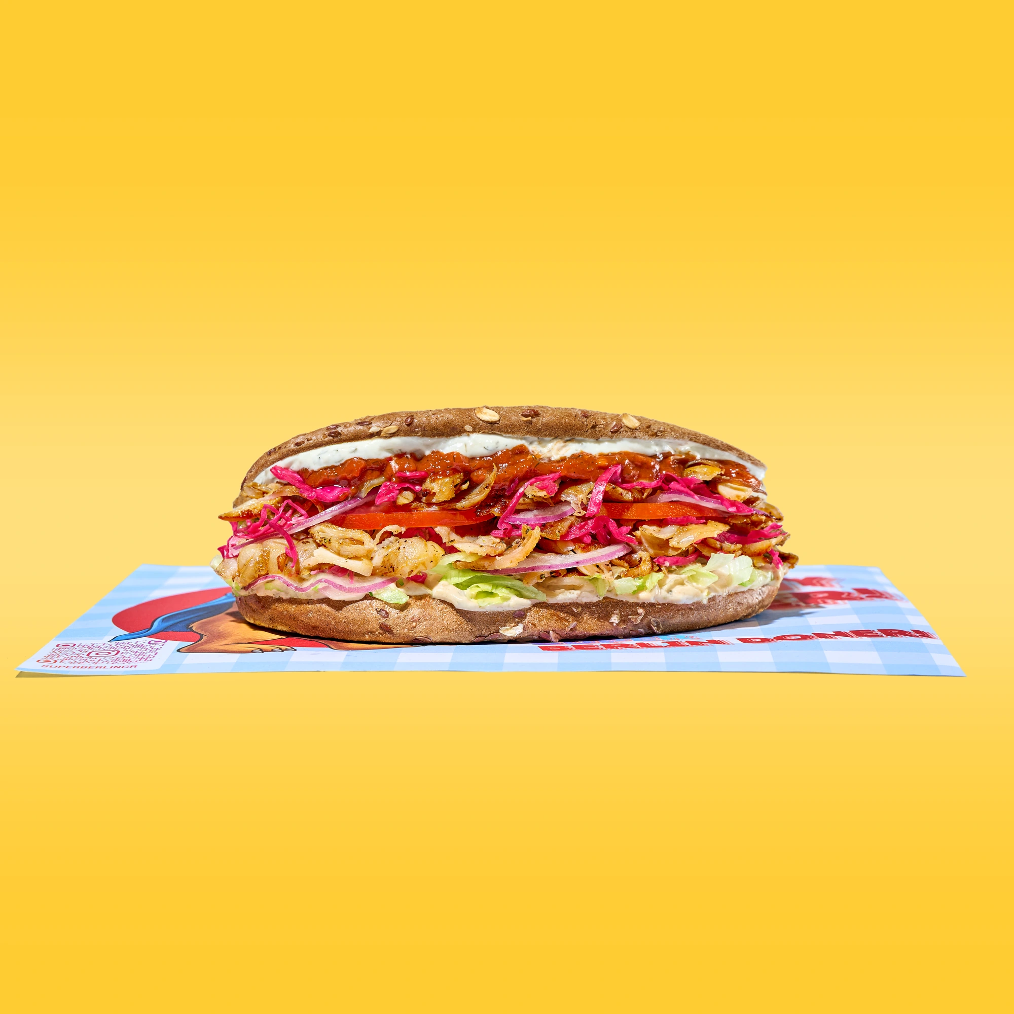 Super Berlin Döner · Sandwich 01, finished image