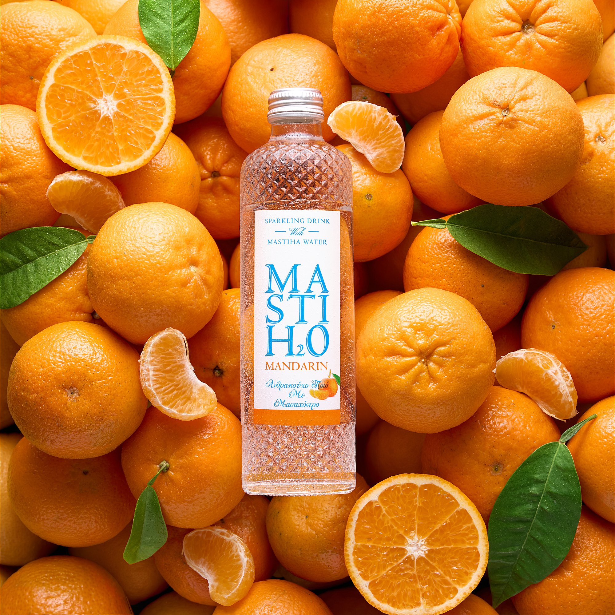 MASTIHO Mandarin bottle on oranges
